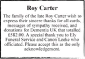 Roy Carter