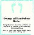 George William Palmer Bester