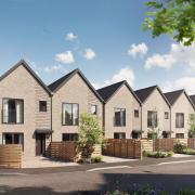 A CGI of the new builds now up for sale at Eastbrooke Village