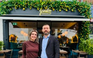 Married couple Fitim Driza and Jess Krasniqi opened Italian restaurant Gusto in Hornchurch