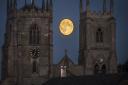 The Strawberry Moon will be one of the first moons of summer. Pictured: A supermoon in King's Lynn