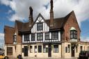 Brewers Tudor-style pub The Admiral Vernon on the corner of Broad Street and Morland Road, Dagenham