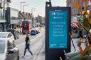 The three digital displays units were installed at High Road, Station Parade and Wood Lane