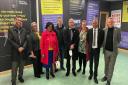 A number of the borough's councillors attended the exhibition