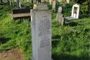 Pc George Clark, whose grave is in Dagenham, was killed 175 years ago.