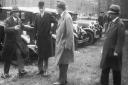 Henry Ford's first visit to Dagenham circa 1928.