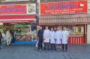 The team at Barking Quality Halal Meat and Poultry outside the shop in Station Parade.
