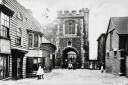 Curfew Tower back in the day. Picture: Valence House