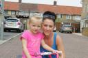 Tracey Osborne-Facey was told she couldn't teach her three-year-old grandchild Lilly to ride her bike