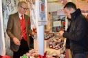 Wes Streeting paid a visit to St Peter's Church Christmas market. Picture: Ron Jeffries