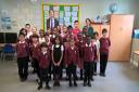 East Ham MP Stephen Timms with Langdon Academy pupils. Picture: Ali Gordon
