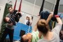Children learn circus skills at Fight For Peace Picture: Alex Harvey-Brown