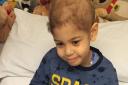 Tommy Simpson, 4, who has leukaemia