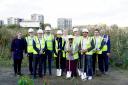 Peabody representatives, councillors and London's deputy mayor for housing Tom Copley met to mark the phase one approval