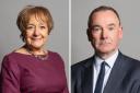 Barking MP Dame Margaret Hodge and Dagenham and Wennington MP Jon Cruddas. Licence: https://creativecommons.org/licenses/by/3.0/legalcode
