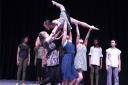 Pupils stage their dance extravaganza in front of an audience of hundreds