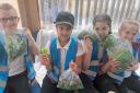 Children get free meals and healthy-eating goodie bags to take home