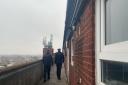 Police have carried out patrols at Millard Terrace in Dagenham