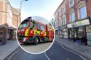Fire services were called to High Road, Willesden Green