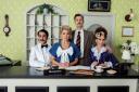 The cast of Fawlty Towers the stage show which premieres in the West End in May