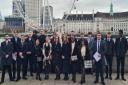 Students from Barking and Dagenham College on careers tour