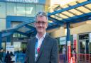 BHRUT\'s chief executive Matthew Trainer at Queen\'s Hospital in Romford.