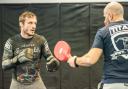 Brad Pickett works out ahead of his next UFC outing in London (pic UFC)