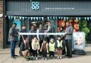 Children from Marks Gate Nursery & Pre-school helped re-open the store