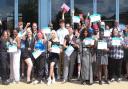 Some of the winning students who got their 'learner' awards