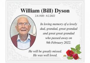 William (Bill) Dyson