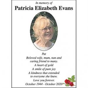 Patricia Elizabeth Evans