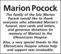Marion Pocock