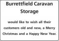 Burrettfield Caravan Storage