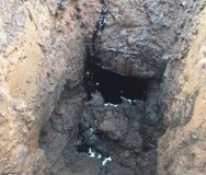 Images from planning documents submitted by Bellway show what was found when soil samples were taken. Image: Bellway