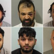Some of the east London offenders who were jailed in July