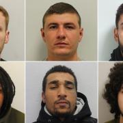Six people sought by police in connection with robberies across east and north London