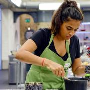 Bhavina from Barking in the MasterChef in episode 10 of the series, which airs on BBC One on Tuesday, April 12.