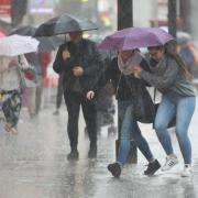 The Met Office has warned strong wind and heavy rain is likely during Saturday afternoon and evening.