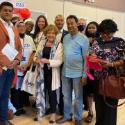 Barking MP Dame Margaret Hodge's drop-in event at the Ripple Centre featured a range of local groups and services.