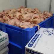 Council enforcement officers seized 500kg of chicken following an inspection of Barking Halal Meat & Fish.