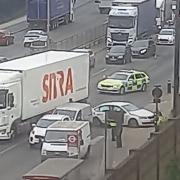 A crash on the A13 in Barking is causing delays eastbound.