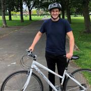 Cllr Andrew Achilleos is encouraging more people to cycle in the borough.