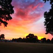 All this hot weather has made for some beautiful sunsets, like this one captured over Cottons Park by George Atkinson, of Romford.