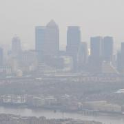 Pollution over London. Picture: Nick Ansell/PA.