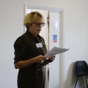 Shelter chief executive Polly Neate at the launch of the Barking and Dagenham Domestic Abuse Commission, which she chairs, in 2019.