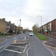 The alleged attack took place in Gascoigne Road