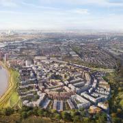 The Barking Riverside project is set to see more than 10,000 homes built in total