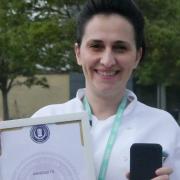 Cookery student Denitsa Georgieva won bronze at the International Salon Culinaire contest