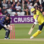 James Vince hits out for Hampshire at Essex