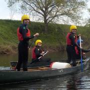 Gruelling 26-mile river expedition by canoe